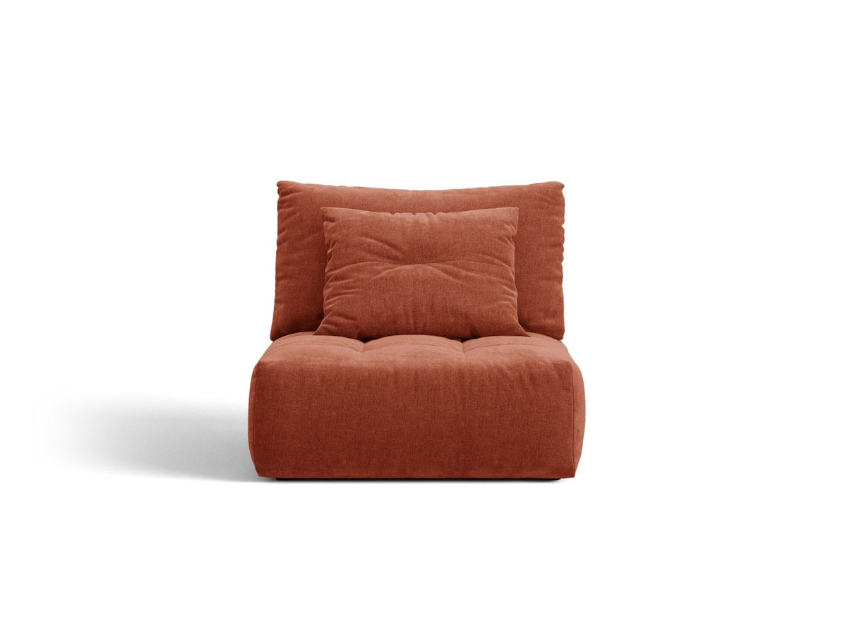 Bloom — Modular Sofa Auburn (Wind 52) Black Plastic