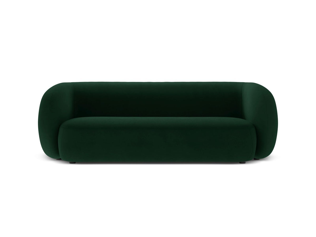 Kate — Sofa Bottle Green (Salvador 7) Black Plastic