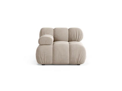 Bellis — Modular Sofa (94x94x70 cm) Dark Beige (Bluvel 30) Left