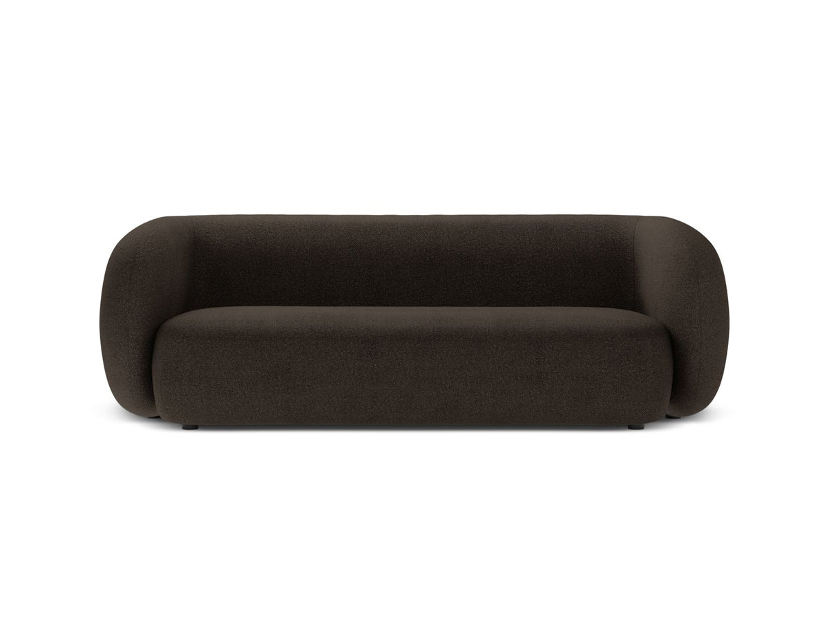 Kate — Sofa Brown (Baloo 2081) Black Plastic