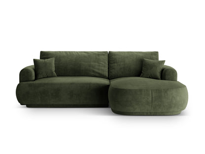 Ella — Corner Sofa (271x174x88 cm) Green (Vogue 11) Right