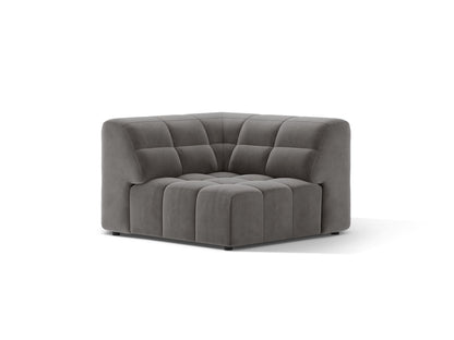 Jennifer — Modular Sofa (99x99x78 cm) Light Grey (Bluvel 13)