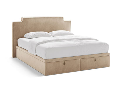 Princess — Bed (180x211x122 cm) Ivory && Almond Beige (Magic Velvet 2256 && Magic Velvet 2282)