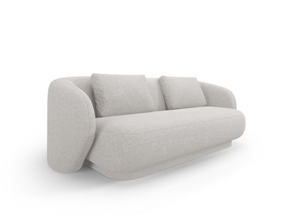 Camden — Sofa Silver Melange (Legacy 20 Silver) Black Plastic