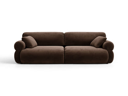 Ophelia — Sofa (257x110x84 cm) Chocolate (Salvador 4)