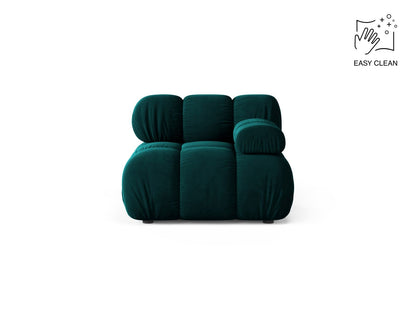 Bellis — Modular Sofa (94x94x70 cm) Deep Petrol (Venus 2911) Right