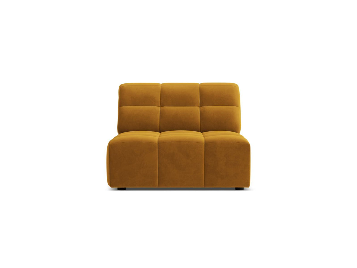 Jennifer — Modular Sofa (80x102x78 cm) Yellow (Bluvel 68)