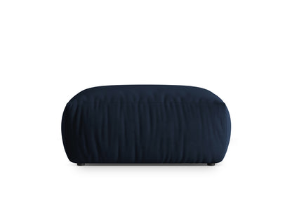 Chris — Pouf Royal Blue (Casino Deep Blue) Black Plastic
