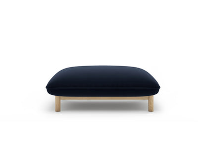 Ada — Pouf (95x65x44 cm) Royal Blue (Casino Deep Blue)