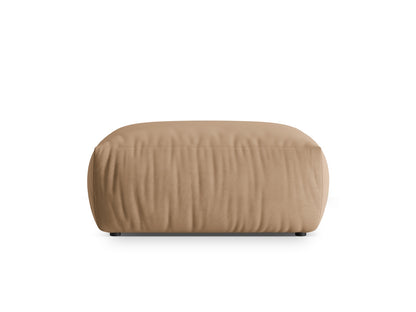 Chris — Pouf Sand (Casino Lion) Black Plastic