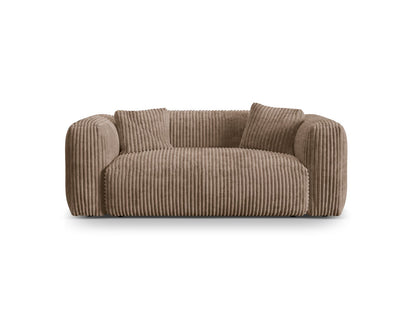 Martina — Sofa Acorn (Tilia 17) Black Plastic