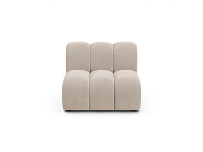 Lupine — Modular Sofa Beige (Salvador 1) Black Plastic