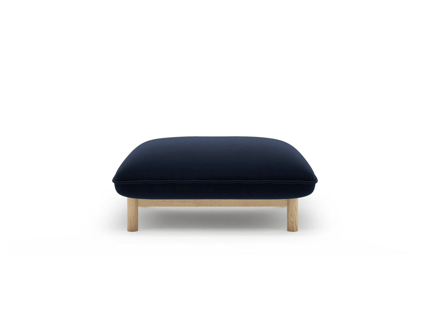 Ada — Pouf (80x65x44 cm) Royal Blue (Casino Deep Blue)