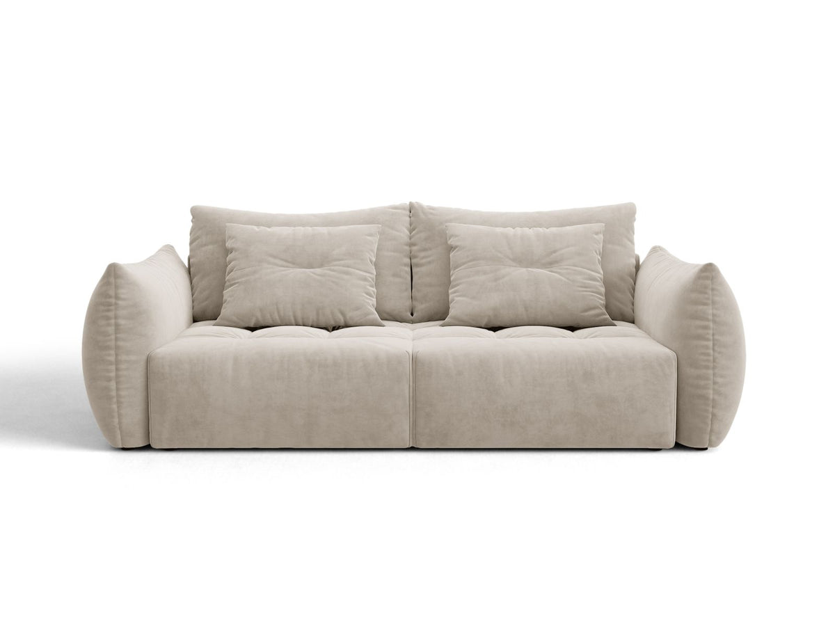 Bloom — Sofa (250x108x87 cm) Light Beige (Casino Pearl)