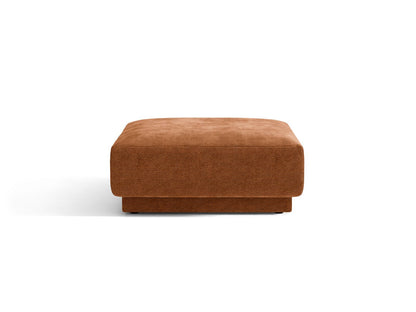 Miley — Pouf Brick (Eden 10 Terra) Black Plastic