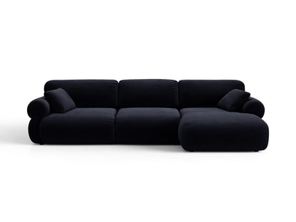 Ophelia — Corner Sofa (297x164x84 cm) Royal Blue (Salvador 5) Right