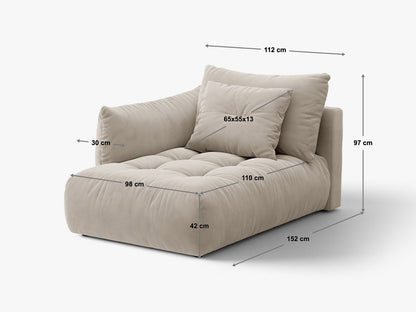 Bloom — Chaise Longue (112x152x97 cm)