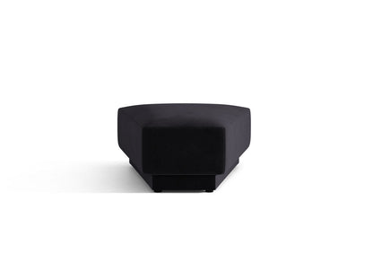 Miley — Pouf Black (Venus 2923) Black Plastic