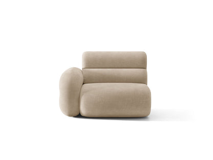 Neo — Modular Sofa (110x100x83 cm) Dark Beige (Golden 21) Left