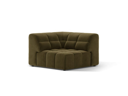 Jennifer — Modular Sofa (99x99x78 cm) Green (Bluvel 77)