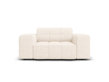 Chicago — Armchair Light Beige (Haga 23) Black Plastic