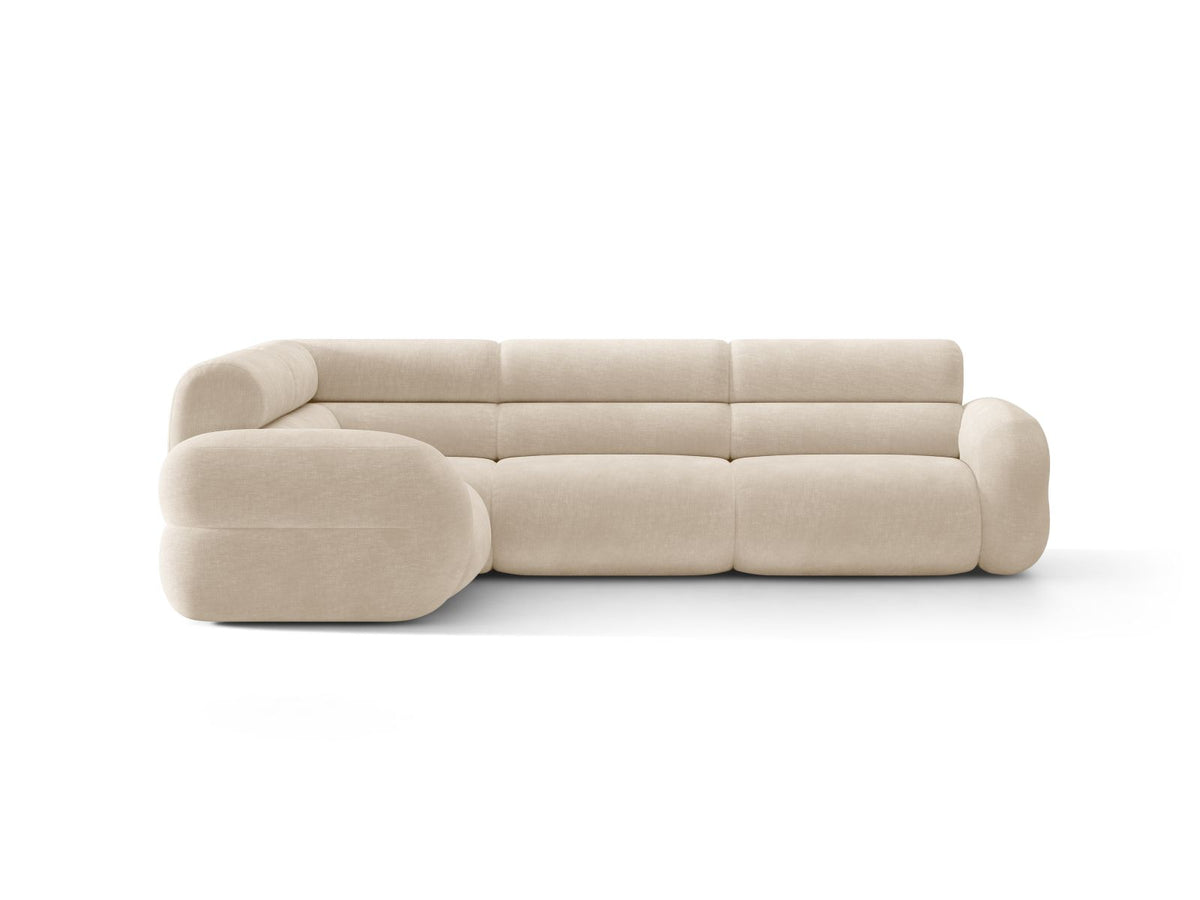 Neo — Corner Sofa (295x210x83 cm) Light Beige (Golden 03)