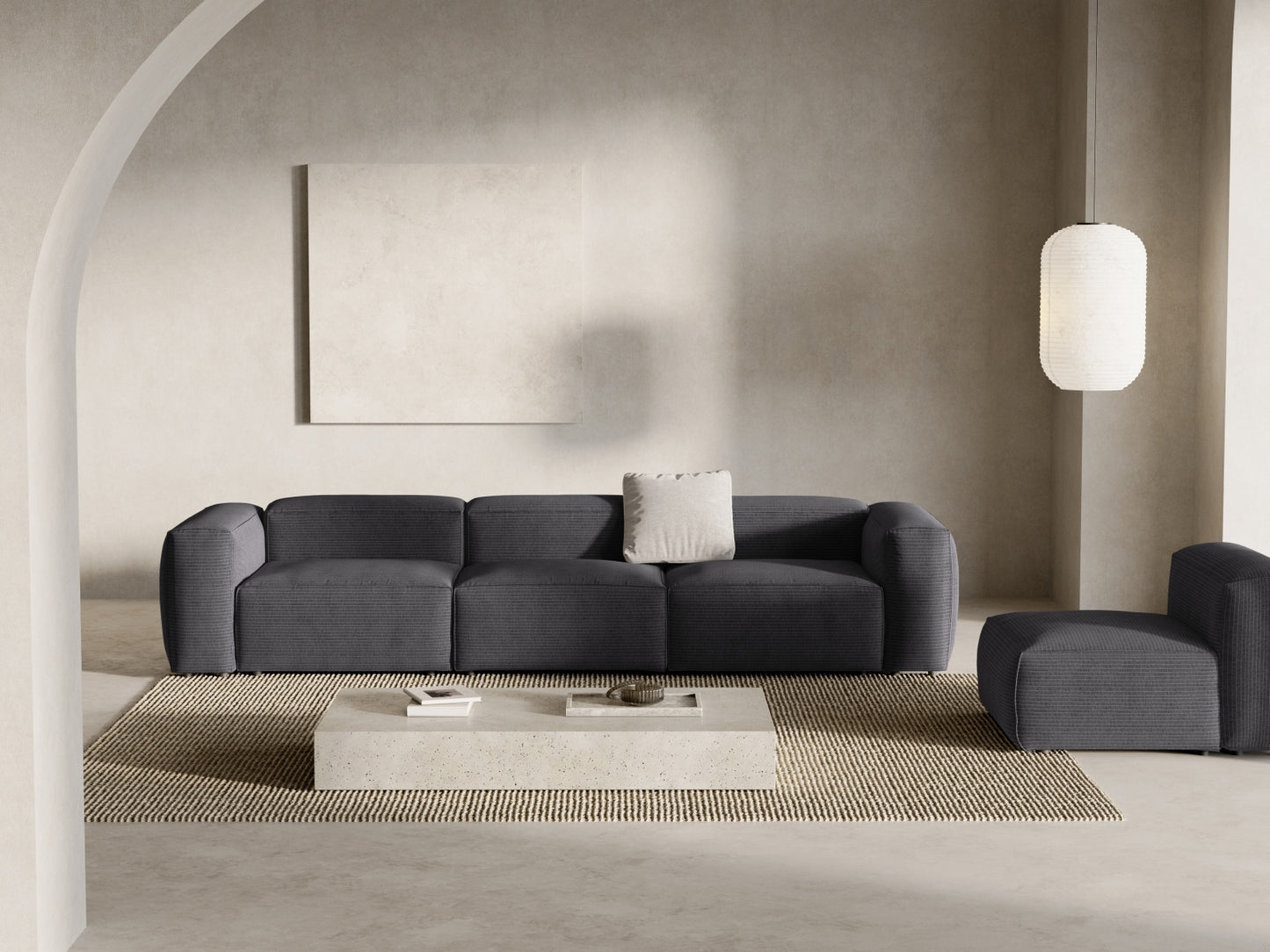 Bergamo — Sofa (364x108x70 cm)