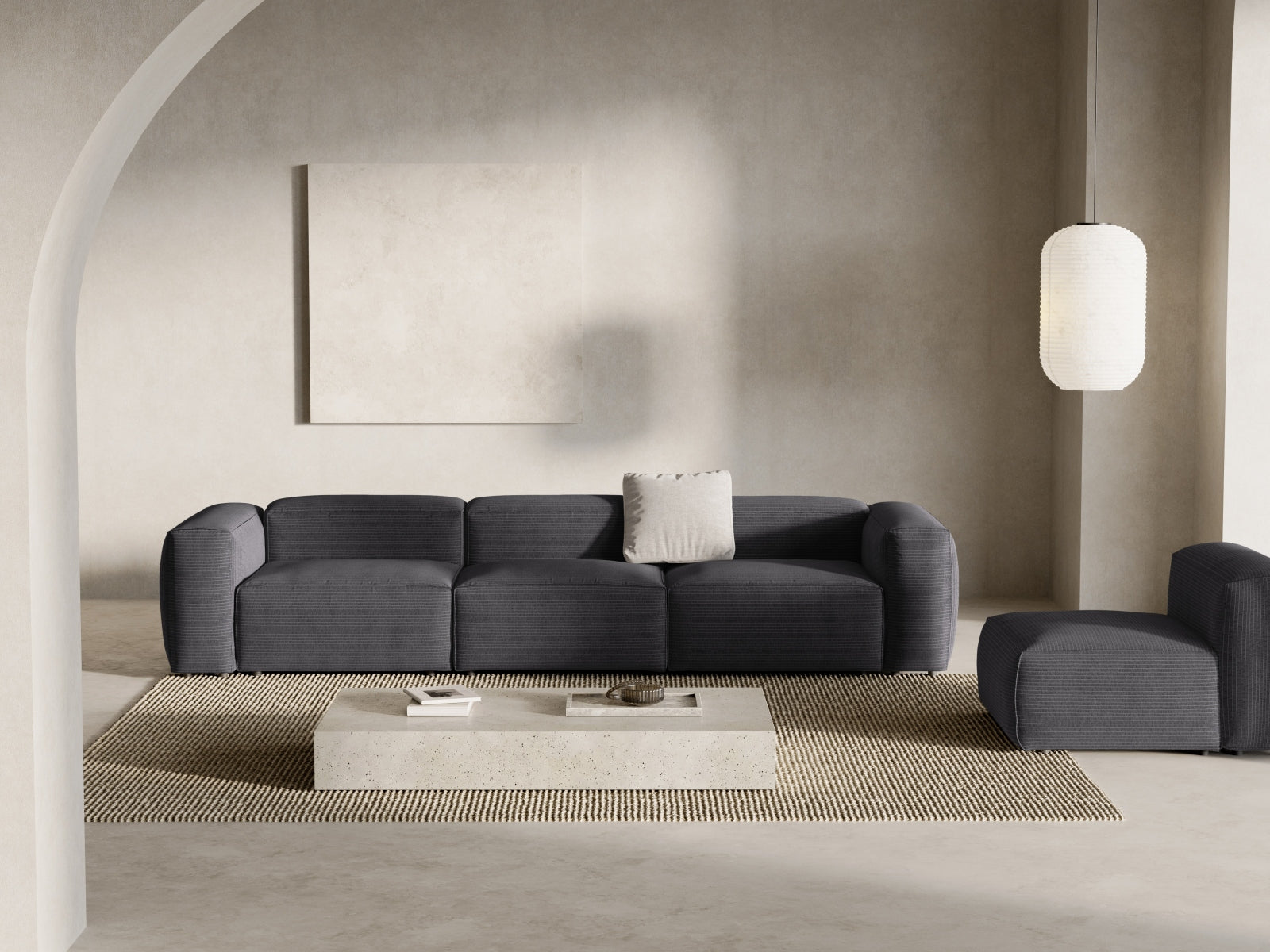 Bergamo — Sofa (364x108x70 cm)