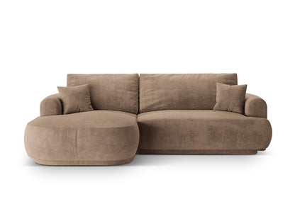 Ella — Corner Sofa (271x174x88 cm) Dark Beige (Vogue 3) Left
