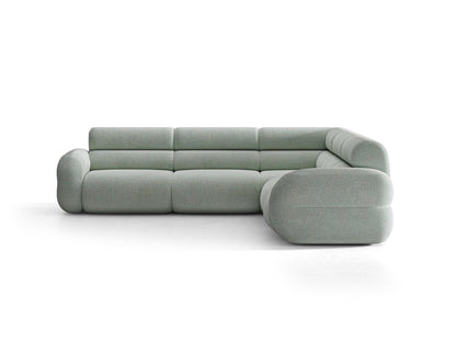 Neo — Corner Sofa (295x295x83 cm) Muted Blue (SILENCIO 72)