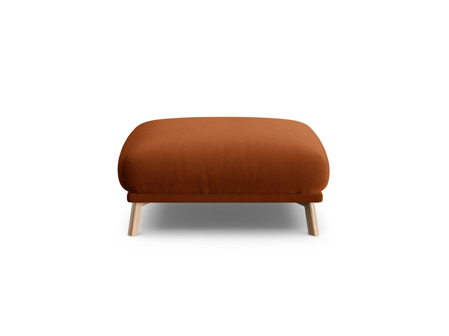 Naomi — Pouf Terracotta (Salvador 14) Wood