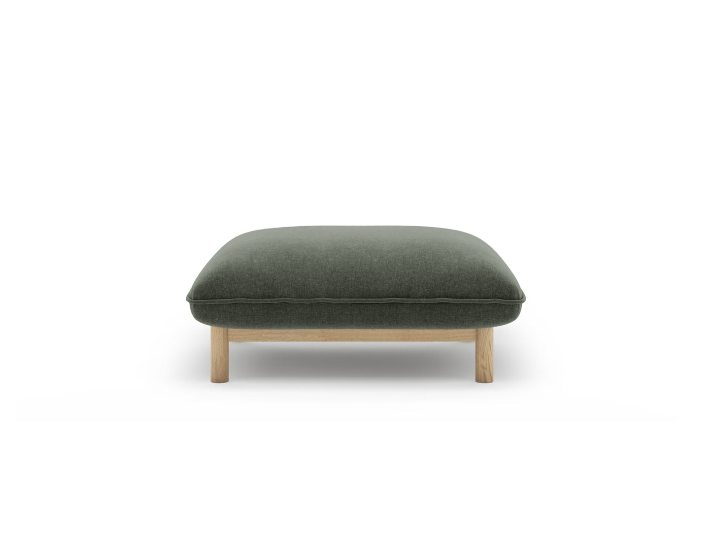 Ada — Pouf (80x65x44 cm) Moss Green (Wind 75)