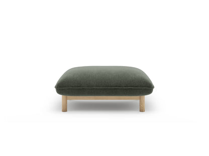 Ada — Pouf (80x65x44 cm) Moss Green (Wind 75)