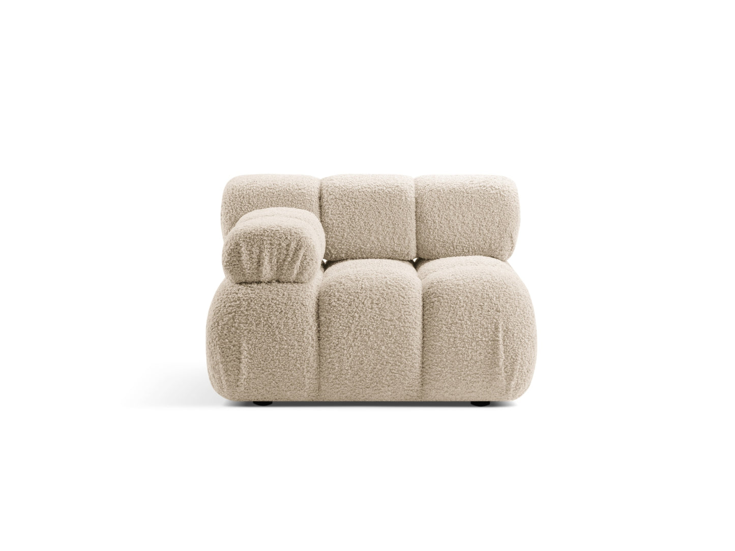 Bellis — Modular Sofa (94x94x70 cm) Light Beige (Rolf 3) Left