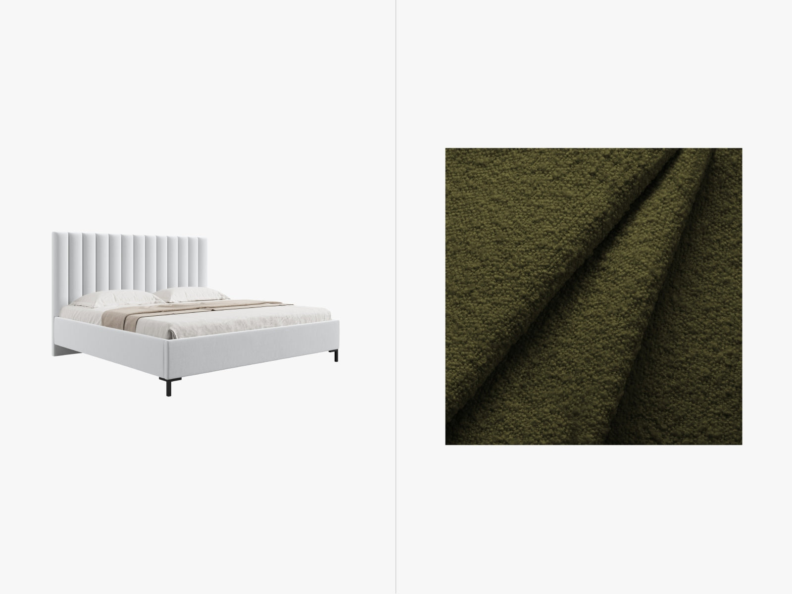 Allison — Voodi (220,0 x 170,0 x 130,0 cm)