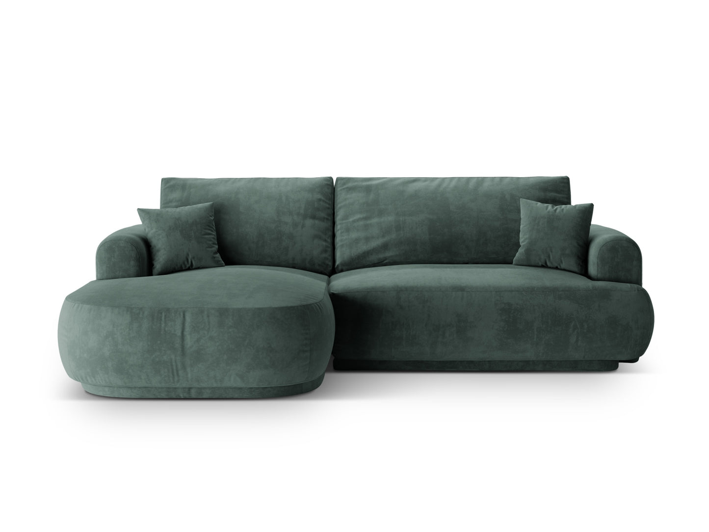 Ella — Corner Sofa (271x174x88 cm) Petrol (Vogue 12) Left
