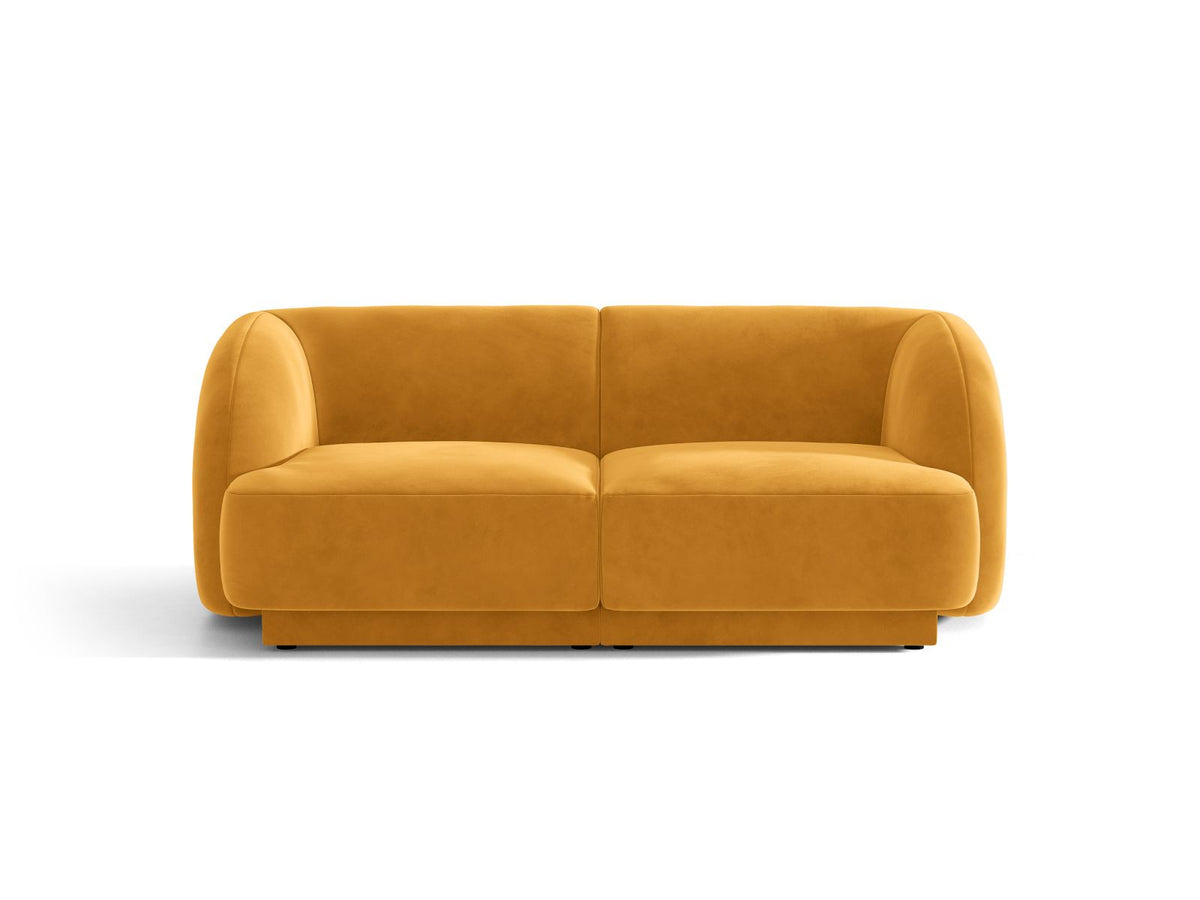 Miley — Sofa Yellow (Venus 2917) Black Plastic