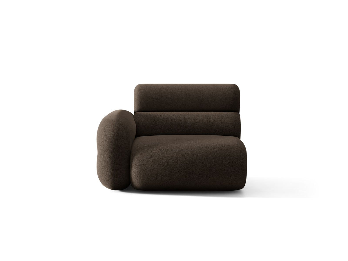 Neo — Modular Sofa (110x100x83 cm) Brown (Baloo 2081) Left