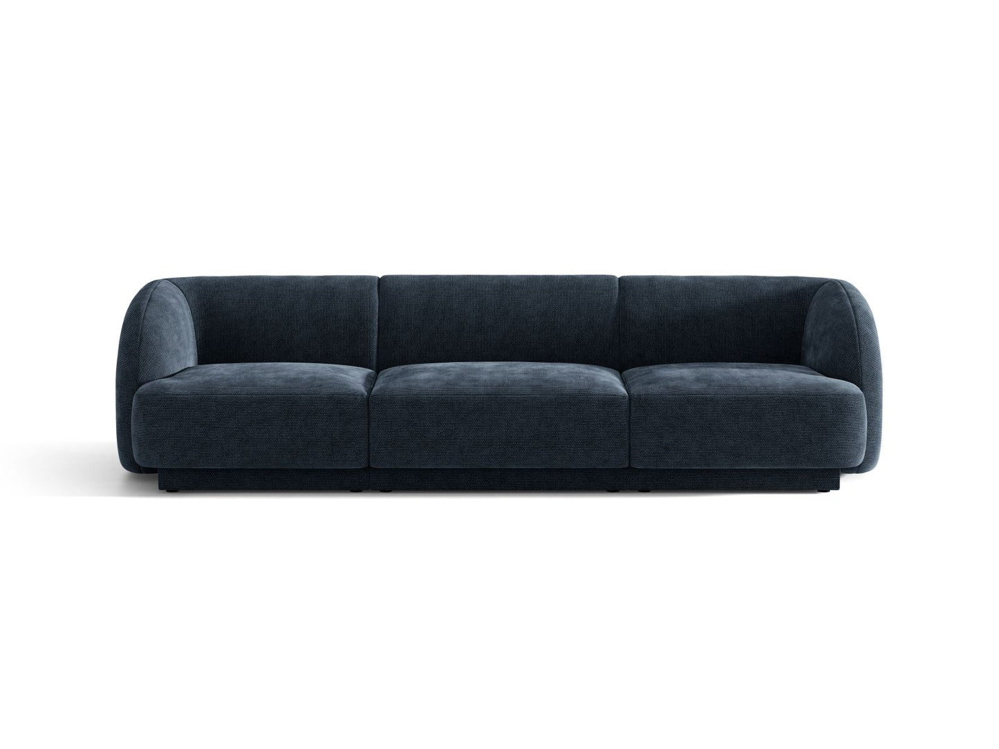 Miley — Sofa Royal Blue (Haga 86) Black Plastic