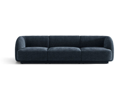 Miley — Sofa Royal Blue (Haga 86) Black Plastic