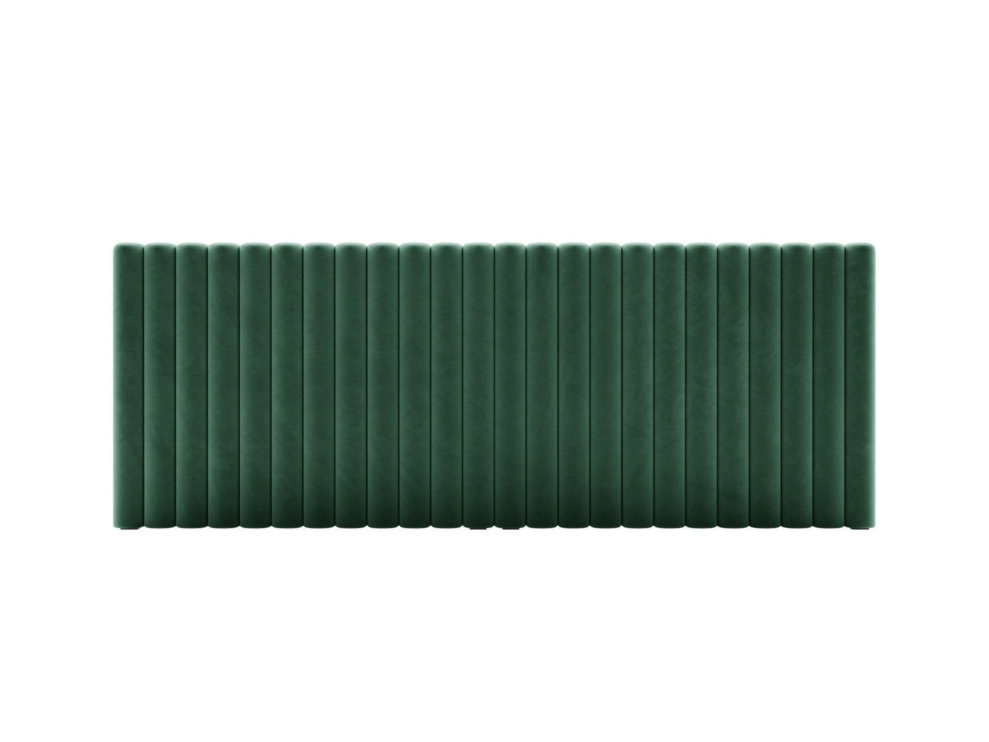 Mistero — Headboard Green (Paris Green) Black Plastic