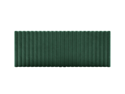 Mistero — Headboard Green (Paris Green) Black Plastic