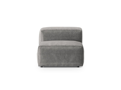 Bergamo — Modul Light Grey (Perla 30) Black Plastic