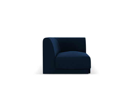 Miley — Modular Sofa Royal Blue (Bluvel 86) Black Plastic Unknown