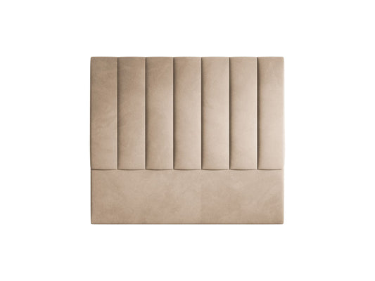 Marl — Headboard Almond Beige (Magic Velvet 2282) Black Plastic