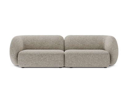 Kate — Sofa Beige Melange (Puente 06) Black Plastic