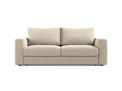 Grena — Sofa Beige (BABEL TOFFEE) Black Plastic