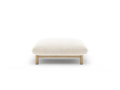 Ada — Pouf (80x65x44 cm) Ivory (Wind 02)