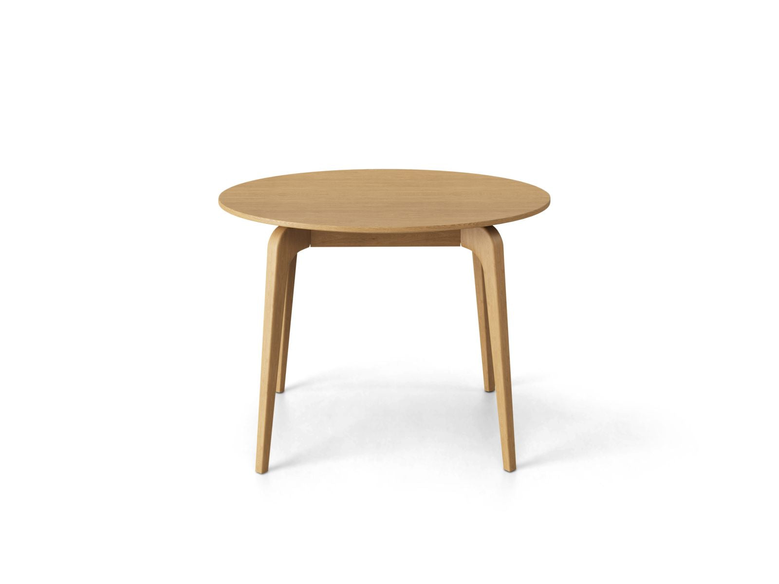 Renee — Table (110x110x76 cm) Natural Oak Veneer (Natural Oak Veneer)