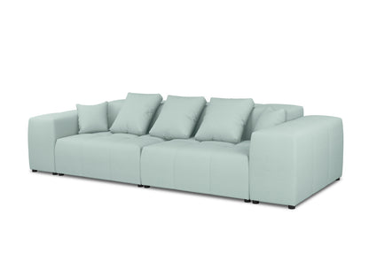 Rome — Sofa Mint (BABEL SAFIRA) Black Plastic
